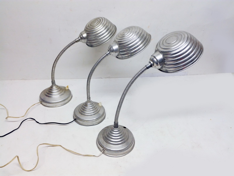 lampara sobremesa oficina flexo 50s metal rosca e27 34x14.5x28 3u